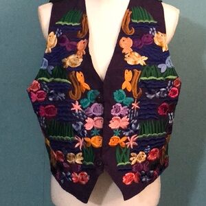 Embroidered Vest